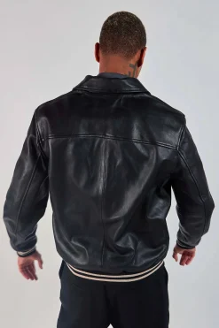 Cuir noir SPARK VEGAS