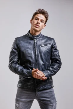Cuir noir TRUST VICTORY