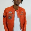 Cuir orange NITRO BARCELONA