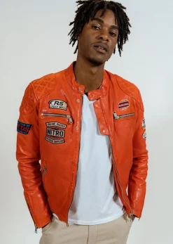 Cuir orange NITRO BARCELONA