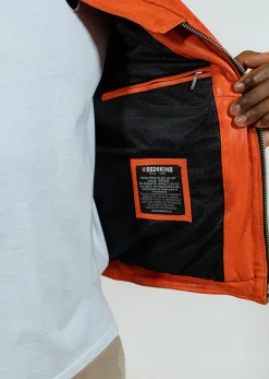 Cuir orange NITRO BARCELONA