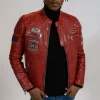 Cuir rouge NITRO BARCELONA