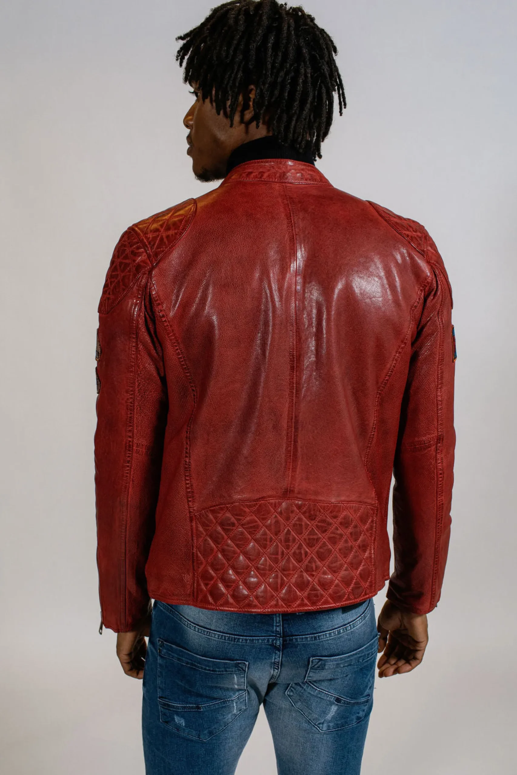 Cuir rouge NITRO BARCELONA