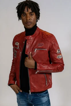 Cuir rouge NITRO BARCELONA