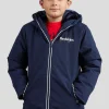 Doudoune bleue marine
