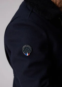 Doudoune bleue marine foncée RADAR TARGET