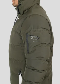 Doudoune kaki LAYER CAKE