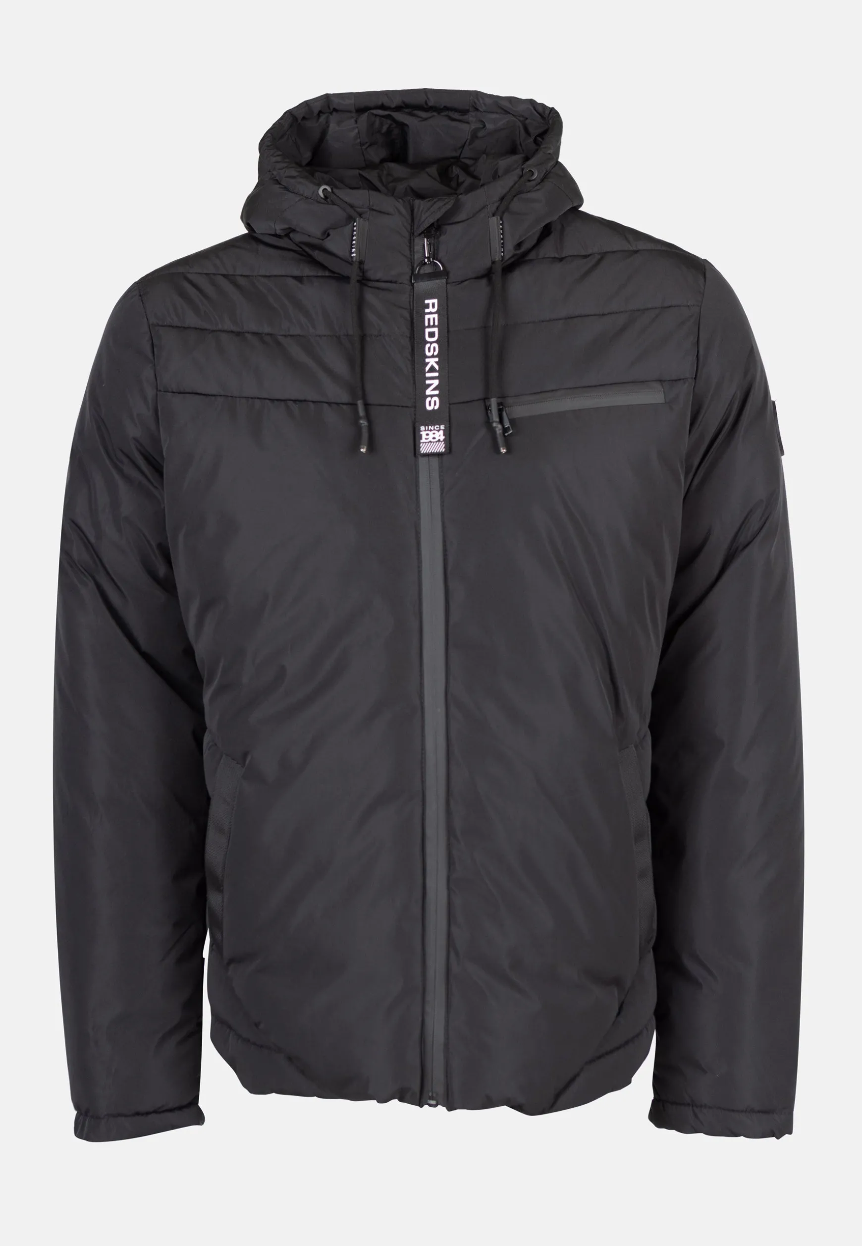 Doudoune noire RUFF COLORS