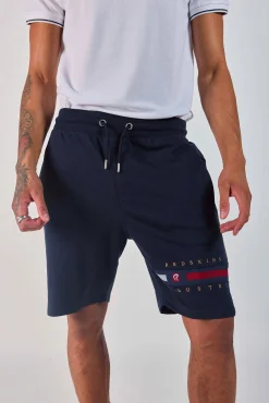 Jogging short bleu 4178