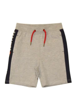 Jogging short enfant gris chiné