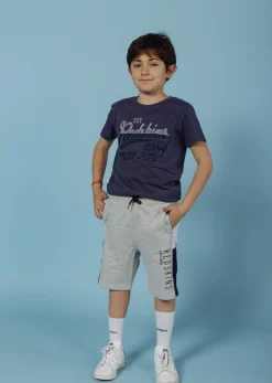 Jogging short enfant gris