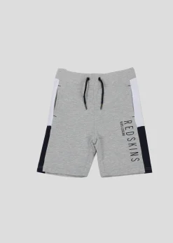 Jogging short enfant gris