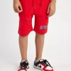 Jogging short enfant rouge