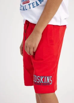 Jogging short enfant rouge