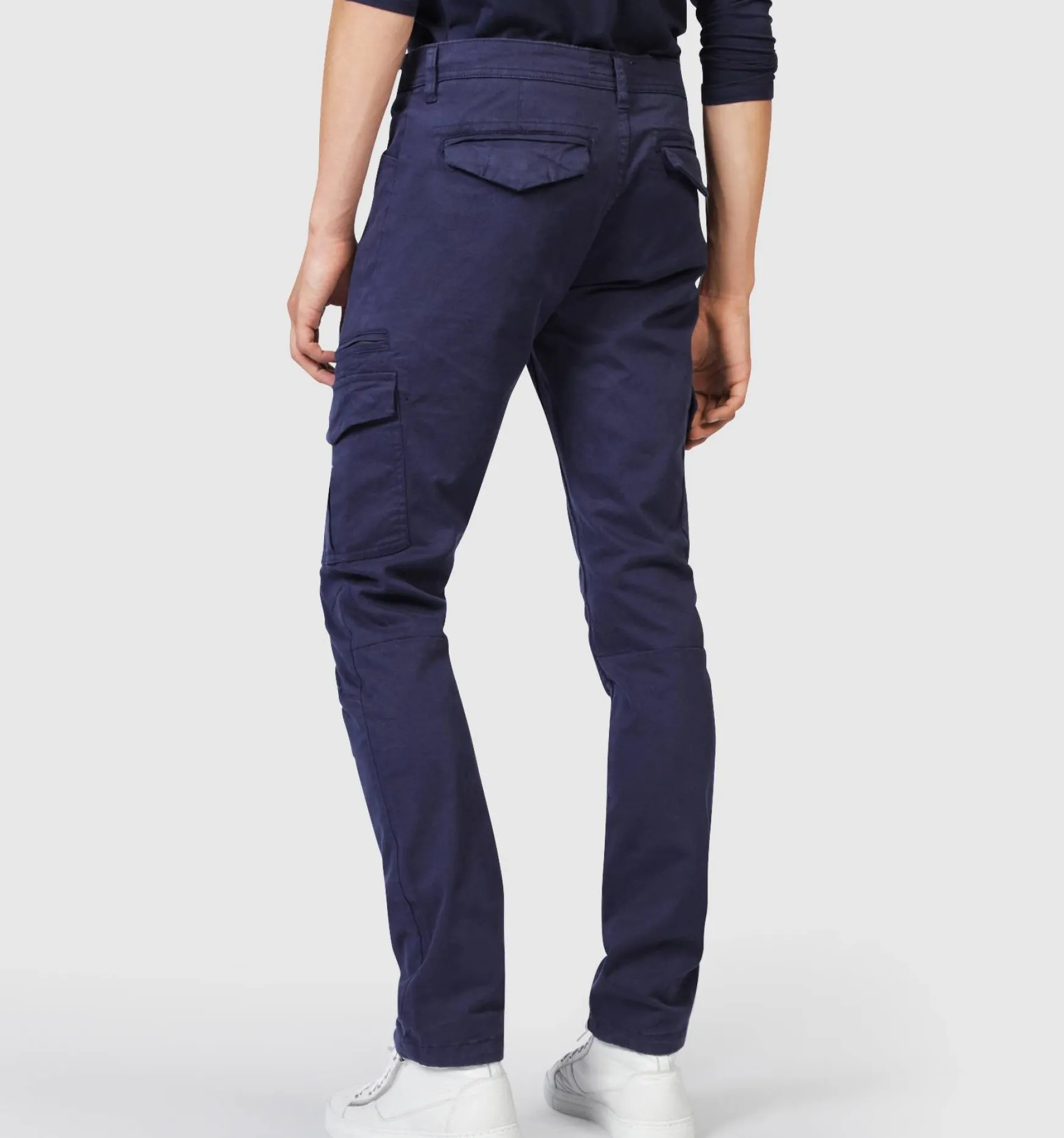 Pantalon bleu marine TONVUI MAHEVAN