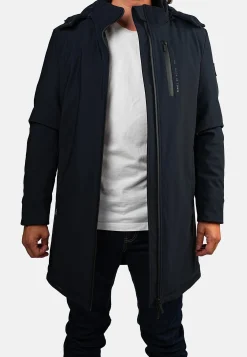 Parka bleu marine GRIDA ACTIVE