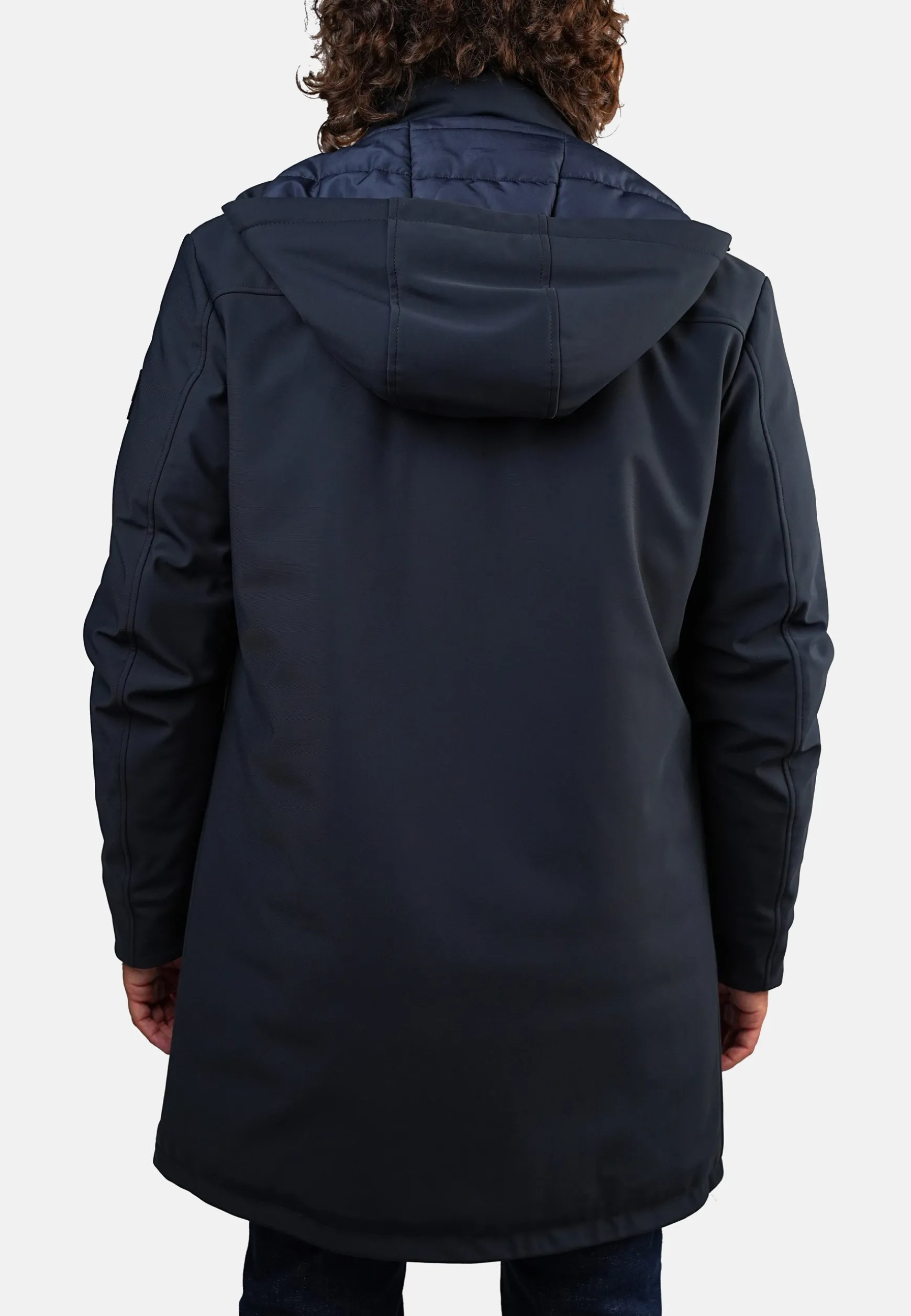 Parka bleu marine GRIDA ACTIVE