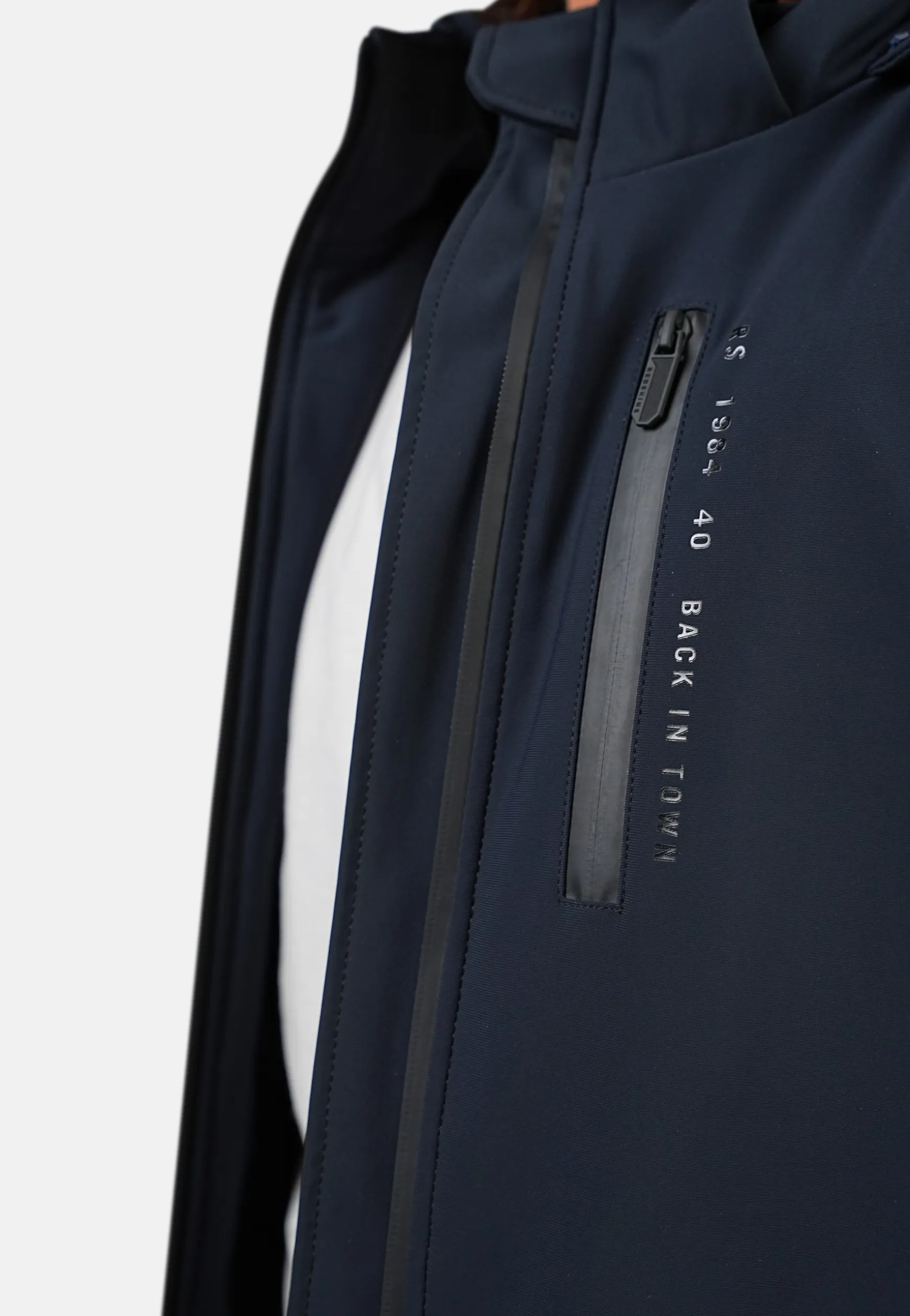 Parka bleu marine GRIDA ACTIVE