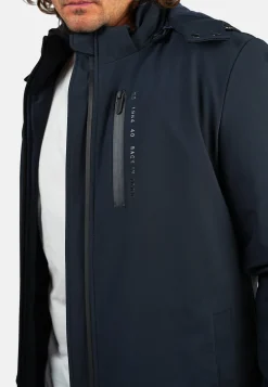 Parka bleu marine GRIDA ACTIVE