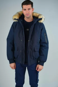 Parka bleu marine indianapolis