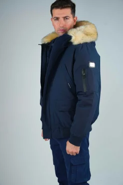 Parka bleu marine indianapolis