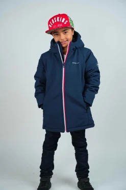 Parka junior bleu marine