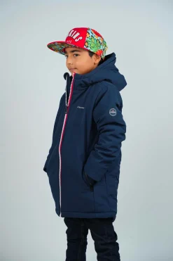 Parka junior bleu marine