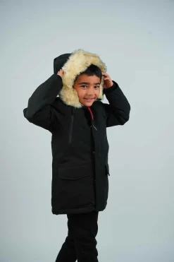 Parka junior noire