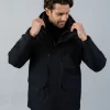 Parka noire / noires TARMAC CREW