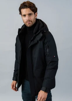 Parka noire / noires TARMAC CREW