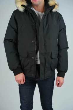 Parka noire indianapolis