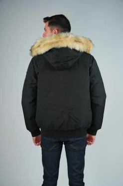 Parka noire indianapolis
