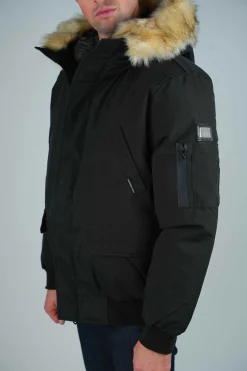 Parka noire indianapolis