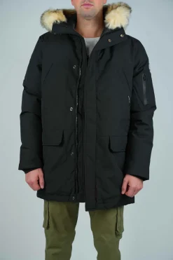 Parka noire venise