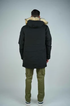 Parka noire venise