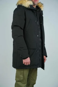 Parka noire venise