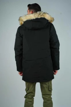 Parka noire venise
