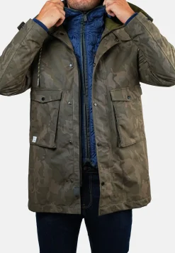 Parka verte GALERMA STARTCH