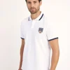 Polo blanc BANDY HIGH