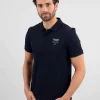 Polo bleu ciel RACING HIGH