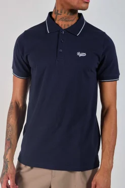 Polo bleu foncé 231040