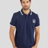 Polo bleu marine BANDY HIGH