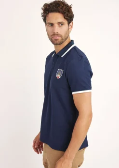 Polo bleu marine BANDY HIGH