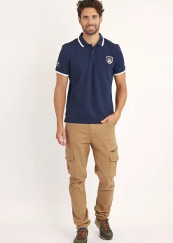 Polo bleu marine BANDY HIGH