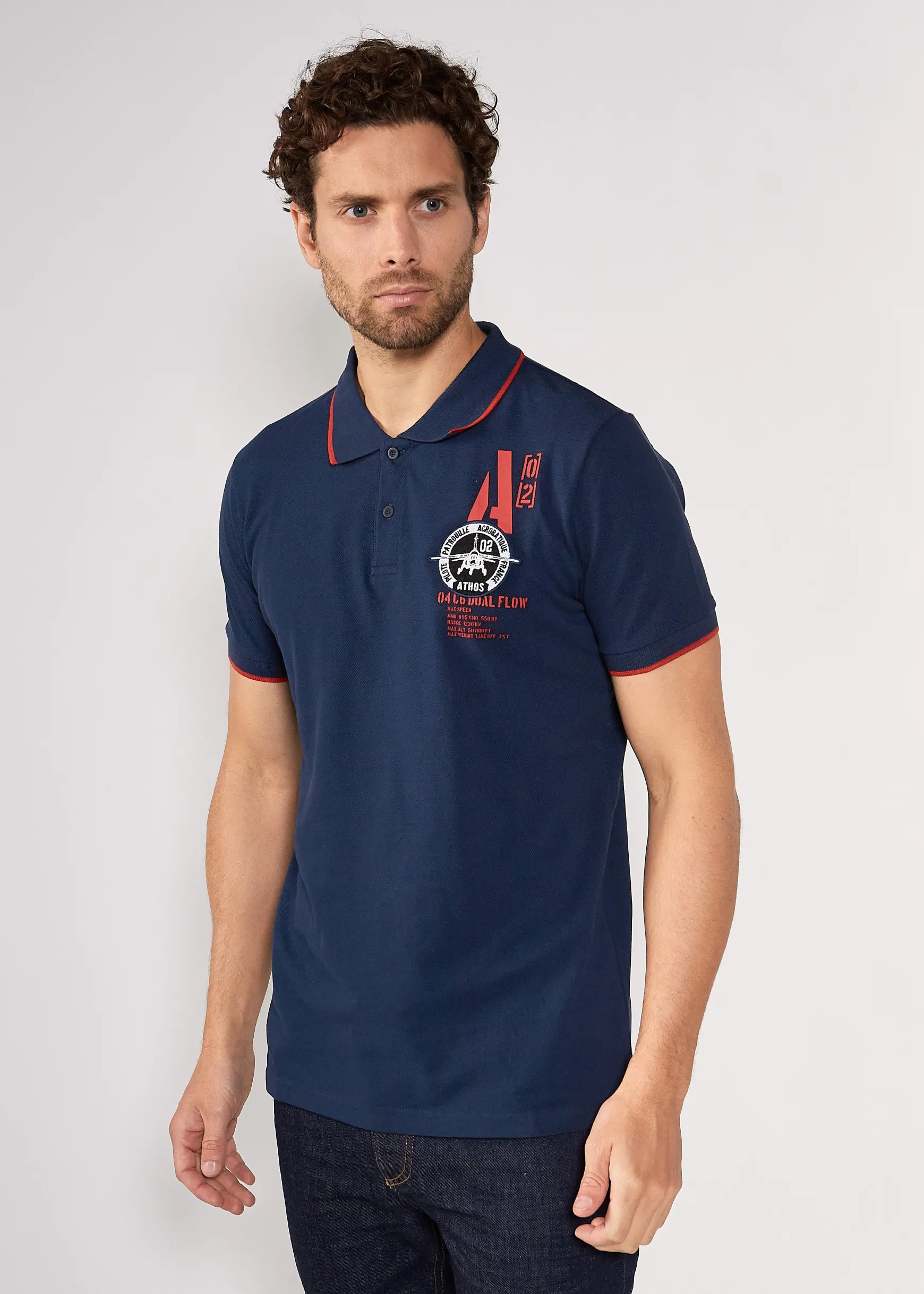 Polo bleu marine foncé PANTHER KENYA