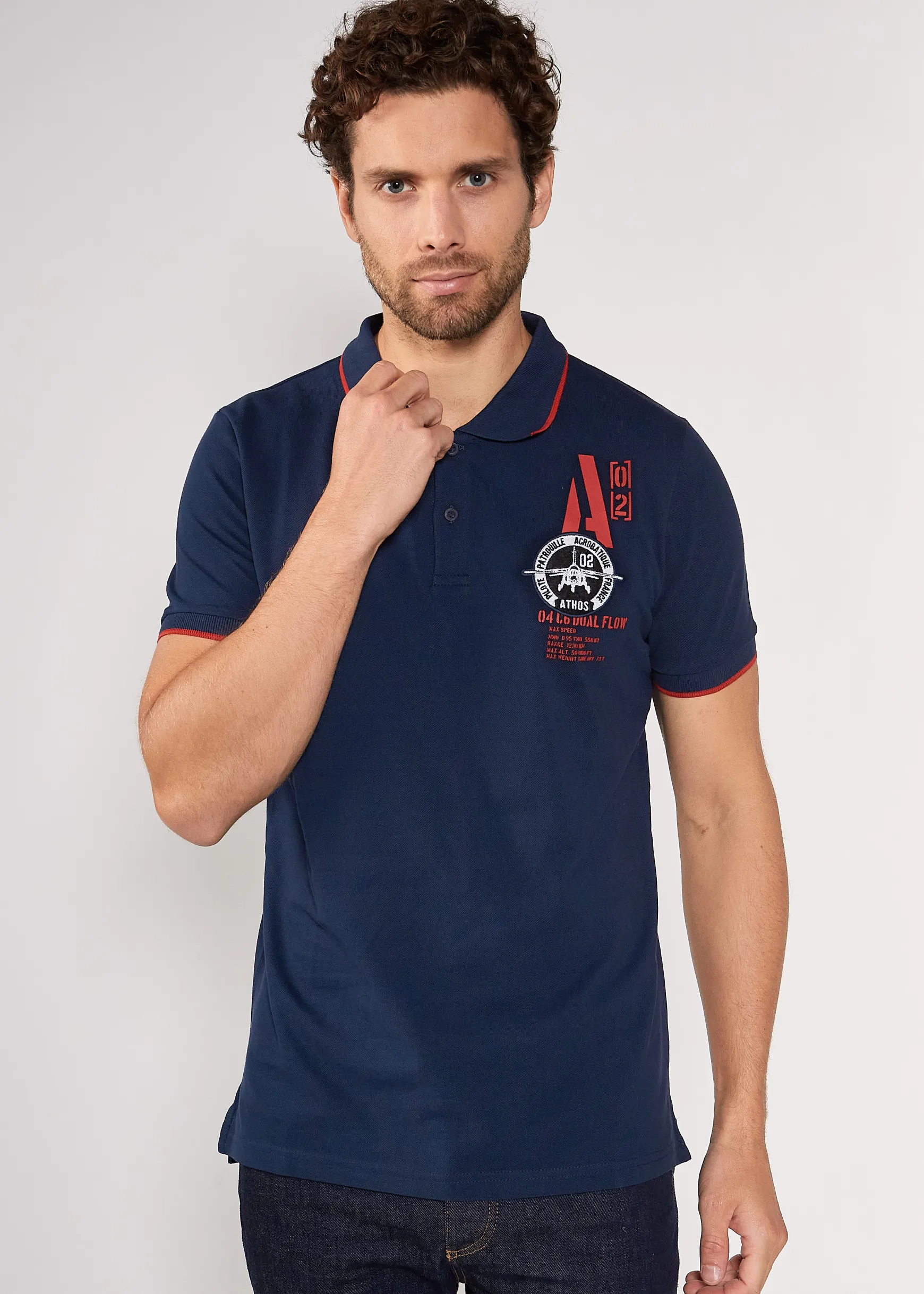 Polo bleu marine foncé PANTHER KENYA