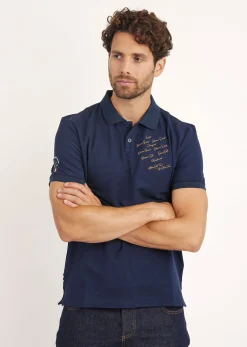 Polo bleu marine STORY HIGH