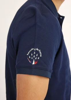 Polo bleu marine STORY HIGH
