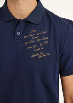 Polo bleu marine STORY HIGH