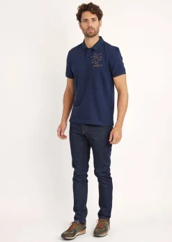 Polo bleu marine STORY HIGH